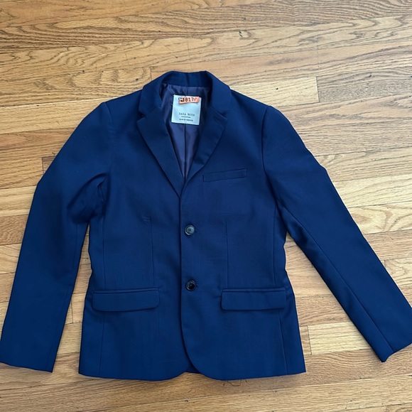 Zara sport jacket, navy size 11/12 - Picture 1 of 9
